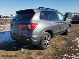 2020 Honda Passport EX-L with VIN 5FNYF8H53LB011838, listed as a Copart auction lot 78083543 with 65,586 mi miles. Bid and sale history available at carsss.com. Image 3.