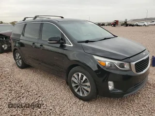 2015 Kia Sedona SX with VIN KNDMC5C14F6079074, listed as a Copart auction lot 45045815 with 105,414 mi miles and Clean Title. Bid and sale history available at carsss.com. Image 4.