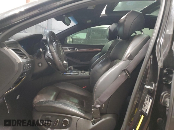 2018 Genesis G80 Sport z VIN KMHGN4JB9JU248356, wystawiony jako Copart lot #48668985 z przebiegiem 133 495 mil mil oraz Nie do naprawy • Non repairable. Historia ofert i sprzedaży dostępna na DreamBid. Obrazek 7.