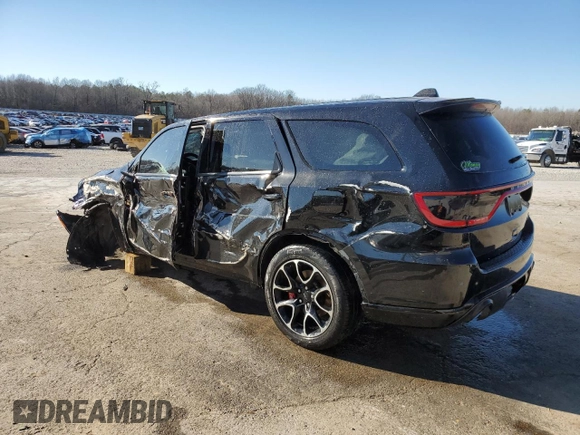 2021 Dodge Durango SRT Hellcat with VIN 1C4SDJH9XMC639397, listed as a Copart auction lot 88683745 with 57,094 mi miles and Salvage Title. Bid and sale history available at DreamBid. Image 2.