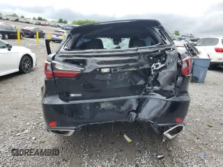 2020 Lexus RX 350 F Sport Performance with VIN 2T2YZMDA8LC229910, listed as a Copart auction lot 72748204 with Not provided miles and Salvage title. Bid and sale history available at DreamBid. Image 6.