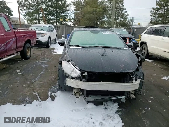 2013 Dodge Dart SXT with VIN 1C3CDFBHXDD202502, listed as a Copart auction lot 45672525 with 103,714 mi miles and Salvage Title. Bid and sale history available at carsss.com. Image 10.