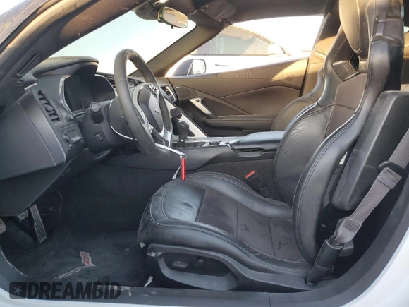 2015 Chevrolet Corvette Z06 1LZ with VIN 1G1YN2D6XF5600852, listed as a Copart auction lot 77619184 with 47,557 mi miles and Clean Title. Bid and sale history available at carsss.com. Image 7.