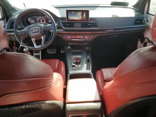 2018 Audi SQ5 Premium Plus with VIN WA1A4AFYXJ2188005, listed as a Copart auction lot 83885194 with 90,898 mi miles and Salvage Title. Bid and sale history available at DreamBid. Image 8.
