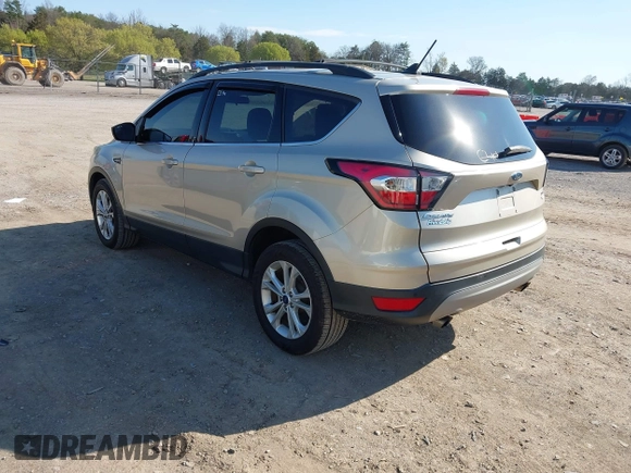 2018 Ford Escape SEL with VIN 1FMCU9HD7JUB30814, listed as a IAAI auction lot 41845501 with 43,293 mi miles. Bid and sale history available at carsss.com. Image 3.