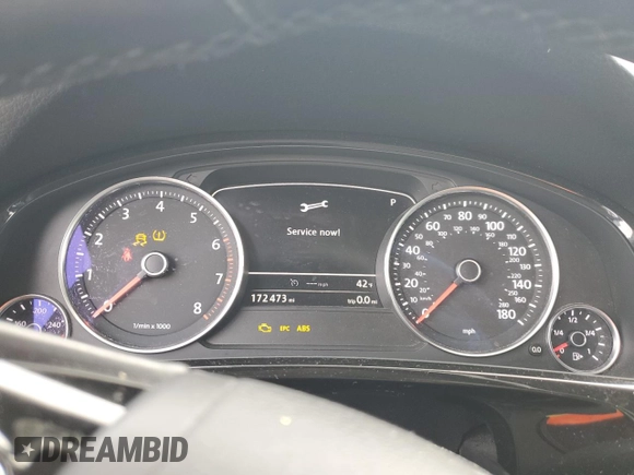2013 Volkswagen Touareg Lux with VIN WVGEF9BP1DD006810, listed as a Copart auction lot 87906695 with 172,473 mi miles and Clean Title. Bid and sale history available at DreamBid. Image 9.