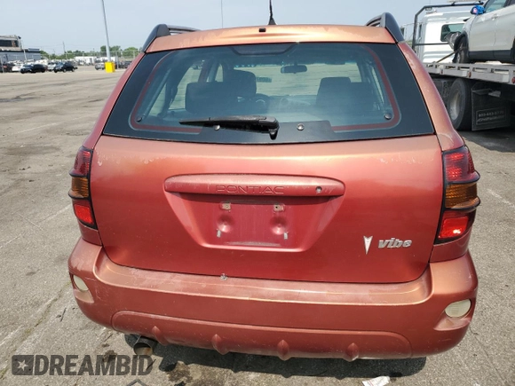 2005 Pontiac Vibe with VIN 5Y2SL63845Z431366, listed as a Copart auction lot 60979525 with 93,133 mi miles and Clean title. Bid and sale history available at DreamBid. Image 6.