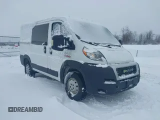 2019 Ram ProMaster Cargo with VIN 3C6TRVNGXKE505423, listed as a IAAI auction lot 41582345 with 107,418 mi miles and . Bid and sale history available at DreamBid. Image 1.