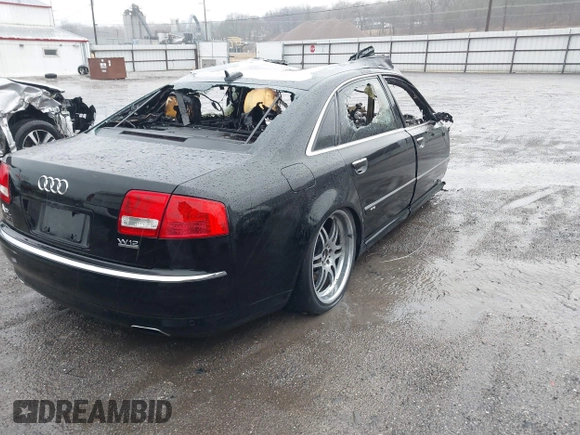 2005 Audi A8 z VIN WAUMR44E95N011574, wystawiony jako IAAI lot #41465146 z przebiegiem Nie podano mil oraz . Historia ofert i sprzedaży dostępna na DreamBid. Obrazek 4.
