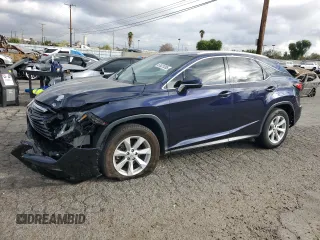 2016 Lexus RX 350 with VIN 2T2ZZMCA8GC017083, listed as a Copart auction lot 51021285 with 76,155 mi miles and Salvage Title. Bid and sale history available at DreamBid. Image 1.