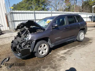 2016 Jeep Compass 75th Anniversary with VIN 1C4NJCBB2GD716954, listed as a Copart auction lot 48696415 with 0 mi miles and Salvage Title. Bid and sale history available at carsss.com. Image 1.
