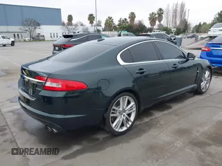 2010 Jaguar XF Supercharged with VIN SAJWA0HE8AMR78233, listed as a IAAI auction lot 41658411 with 69,158 mi miles. Bid and sale history available at carsss.com. Image 4.