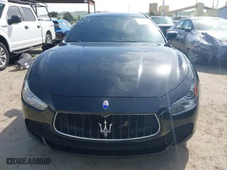 2015 Maserati Ghibli with VIN ZAM57XSA9F1146055, listed as a IAAI auction lot 41814633 with 88,783 mi miles. Bid and sale history available at carsss.com. Image 13.