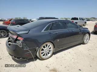 2014 Lincoln MKZ with VIN 3LN6L2GK1ER831756, listed as a Copart auction lot 49974955 with 190,434 mi miles and Salvage Title. Bid and sale history available at carsss.com. Image 3.