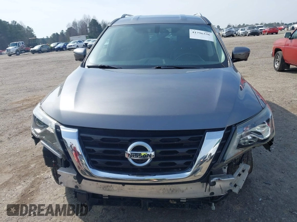 2019 Nissan Pathfinder S z VIN 5N1DR2MN5KC642848, wystawiony jako IAAI lot #41796336 z przebiegiem 69 783 mil mil oraz . Historia ofert i sprzedaży dostępna na DreamBid. Obrazek 13.