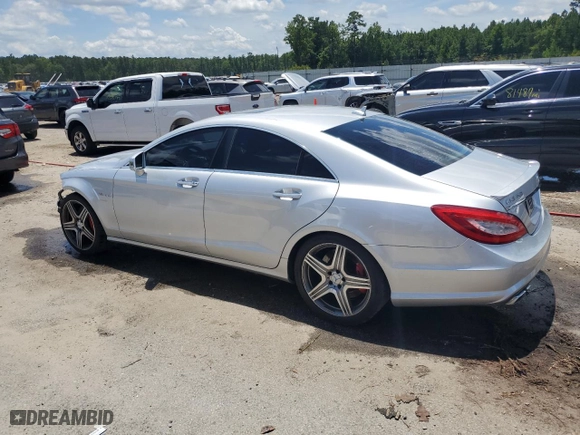 2012 Mercedes-Benz CLS-Class CLS 63 AMG with VIN WDDLJ7EB6CA041041, listed as a Copart auction lot 62451424 with 103,642 mi miles and Salvage Title. Bid and sale history available at carsss.com. Image 2.