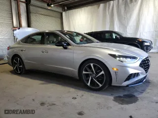 2023 Hyundai Sonata SEL Plus with VIN KMHL44J26PA280225, listed as a Copart auction lot 51309765 with 38,972 mi miles and Salvage Title. Bid and sale history available at carsss.com. Image 4.