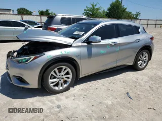 2018 Infiniti QX30 ESSENTIAL with VIN SJKCH5CP7JA005989, listed as a Copart auction lot 51963664 with 0 mi miles. Bid and sale history available at carsss.com. Image 1.