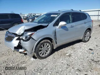 2017 Buick Envision Essence with VIN LRBFXBSA3HD128632, listed as a Copart auction lot 45983655 with Not Provided miles and Salvage Title. Bid and sale history available at carsss.com. Image 1.