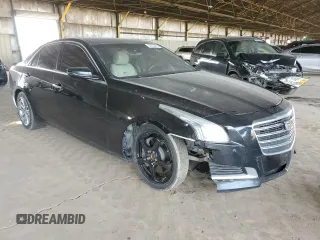 2017 Cadillac CTS Luxury RWD with VIN 1G6AR5SX7H0131488, listed as a Copart auction lot 50723615 with 170,376 mi miles and Salvage title. Bid and sale history available at DreamBid. Image 4.