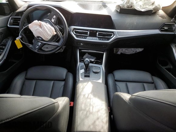 2020 BMW 3 Series 330i with VIN WBA5R1C05LFJ05290, listed as a Copart auction lot 48253655 with Not Provided miles and Salvage Title. Bid and sale history available at DreamBid. Image 8.