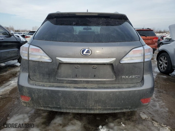 2012 Lexus RX 450h with VIN JTJBC1BA6C2049270, listed as a Copart auction lot 45715515 with 133,404 mi miles and Clean Title. Bid and sale history available at carsss.com. Image 6.