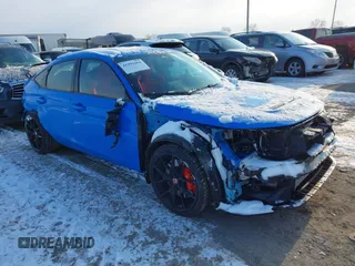 2023 Honda Civic Type R z VIN JHMFL5G46PX002181, wystawiony jako IAAI lot #41394464 z przebiegiem 15 543 mil mil oraz . Historia ofert i sprzedaży dostępna na DreamBid. Obrazek 1.