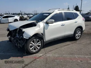2014 Nissan Rogue SV with VIN 5N1AT2MT0EC848828, listed as a Copart auction lot 55297045 with 114,431 mi miles and Salvage Title. Bid and sale history available at DreamBid. Image 1.