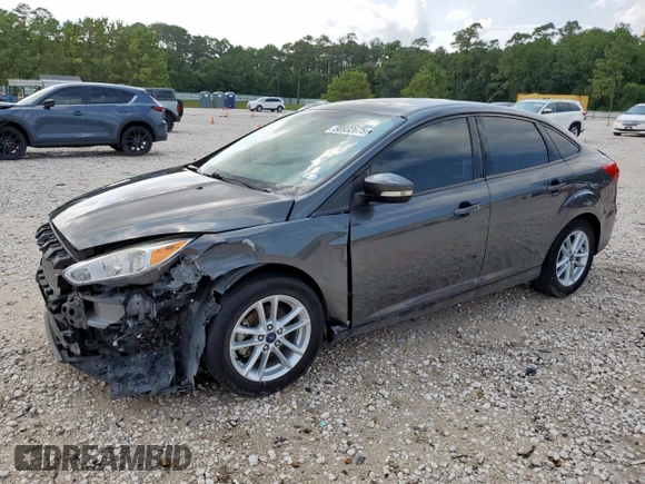 2017 Ford Focus SE with VIN 1FADP3F22HL303420, listed as a Copart auction lot 58932675 with 44,707 mi miles and Salvage title. Bid and sale history available at DreamBid. Image 1.
