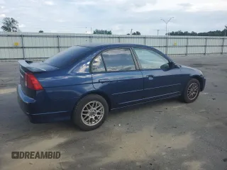 2005 Honda Civic LX z VIN 1HGES16595L031005, wystawiony jako Copart lot #55381195 z przebiegiem Nie podano mil oraz Szkoda całkowita • Salvage title. Historia ofert i sprzedaży dostępna na DreamBid. Obrazek 3.