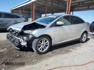 2017 Ford Focus SE with VIN 1FADP3F28HL338298, listed as a Copart auction lot 53458105 with 86,723 mi miles and Salvage Title. Bid and sale history available at carsss.com. Image 1.
