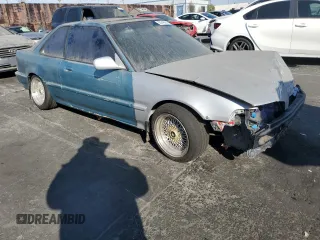 1990 Acura Integra with VIN JH4DA9358LS053319, listed as a Copart auction lot 80949884 with 42,570 mi miles and Salvage title. Bid and sale history available at DreamBid. Image 4.