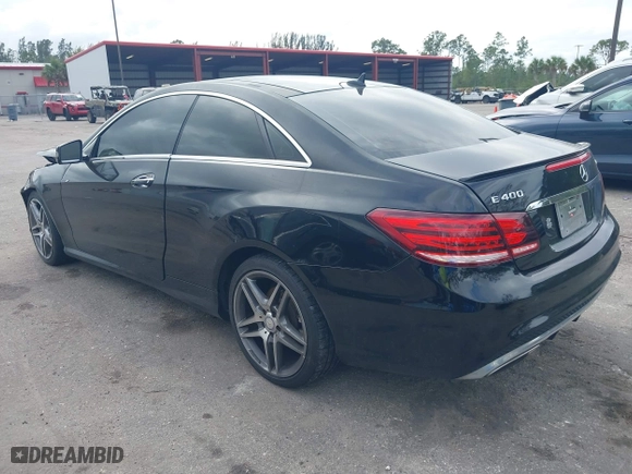 2017 Mercedes-Benz E-Class E 400 with VIN WDDKJ6HBXHF353634, listed as a IAAI auction lot 41203314 with 106,531 mi miles. Bid and sale history available at carsss.com. Image 3.