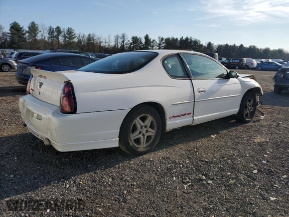 2002 Chevrolet Monte Carlo SS with VIN 2G1WX15K929302720, listed as a Copart auction lot 81264504 with Not Provided miles and Salvage Title. Bid and sale history available at carsss.com. Image 3.
