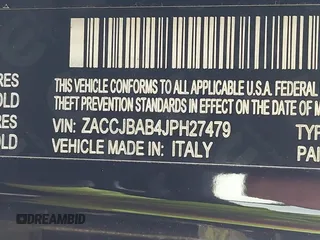2018 Jeep Renegade Upland с VIN ZACCJBAB4JPH27479, выставлен на аукционе IAAI как лот 41445446 с пробегом 83 653 миль миль и . История ставок и продаж доступна на DreamBid. Изображение 17.