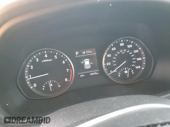 2018 Hyundai Elantra GT with VIN KMHH35LE8JU083147, listed as a Copart auction lot 73531074 with 38,095 mi miles and Salvage Title. Bid and sale history available at carsss.com. Image 9.
