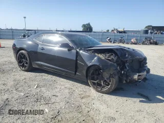 2014 Chevrolet Camaro SS with VIN 2G1FT1EW7E9151539, listed as a Copart auction lot 59553995 with 128,086 mi miles and Salvage title. Bid and sale history available at DreamBid. Image 4.