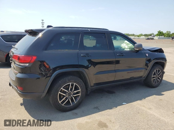 2021 Jeep Grand Cherokee Trailhawk with VIN 1C4RJFLG2MC716905, listed as a Copart auction lot 58635574 with 0 mi miles and Salvage Title. Bid and sale history available at carsss.com. Image 3.