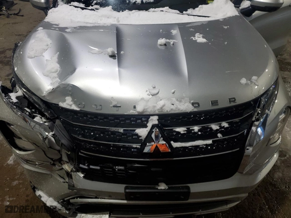 2023 Mitsubishi Outlander SE with VIN JA4J4UA86PZ017051, listed as a Copart auction lot 45655265 with 22,893 mi miles and Salvage Title. Bid and sale history available at carsss.com. Image 12.