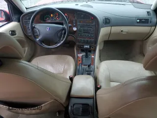 2001 Saab 9-5 SE with VIN YS3EF48ZX13057202, listed as a Copart auction lot 81757254 with 108,999 mi miles and Salvage Title. Bid and sale history available at carsss.com. Image 8.