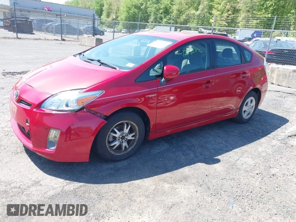 2010 Toyota Prius II with VIN JTDKN3DU9A0200417, listed as a IAAI auction lot 42250790 with 147,470 mi miles and . Bid and sale history available at DreamBid. Image 2.