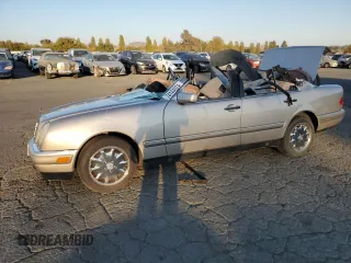 1997 Mercedes-Benz E-Class with VIN WDBJF55F8VA415967, listed as a Copart auction lot 74144924 with 0 mi miles and Salvage Title. Bid and sale history available at carsss.com. Image 1.