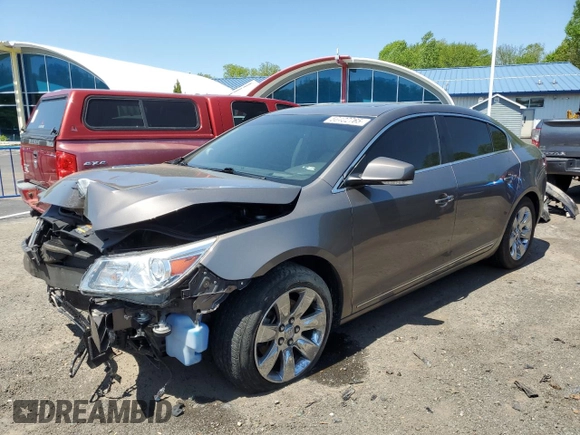 2011 Buick LaCrosse CXS with VIN 1G4GE5ED0BF259334, listed as a Copart auction lot 56402765 with 117,010 mi miles and Salvage title. Bid and sale history available at DreamBid. Image 1.