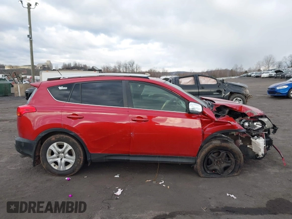2015 Toyota RAV4 LE with VIN JTMBFREV0FD125632, listed as a IAAI auction lot 41886454 with 164,409 mi miles. Bid and sale history available at carsss.com. Image 13.