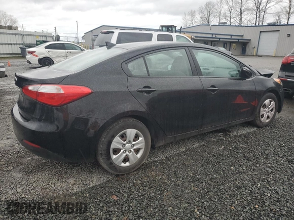 2016 Kia Forte LX with VIN KNAFX4A64G5608646, listed as a Copart auction lot 50835035 with 69,858 mi miles and Salvage Title. Bid and sale history available at carsss.com. Image 3.