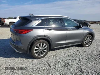 2021 Infiniti QX50 Luxe with VIN 3PCAJ5BA1MF126377, listed as a Copart auction lot 47115455 with 12,497 mi miles and Salvage title. Bid and sale history available at DreamBid. Image 3.