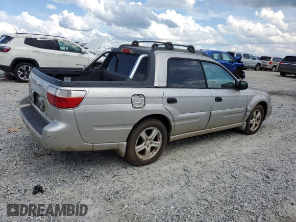 2003 Subaru Baja Special Sports z VIN 4S4BT62C837114099, wystawiony jako Copart lot #61437435 z przebiegiem 240 043 mil mil oraz Czysty tytuł • Clean title. Historia ofert i sprzedaży dostępna na DreamBid. Obrazek 3.