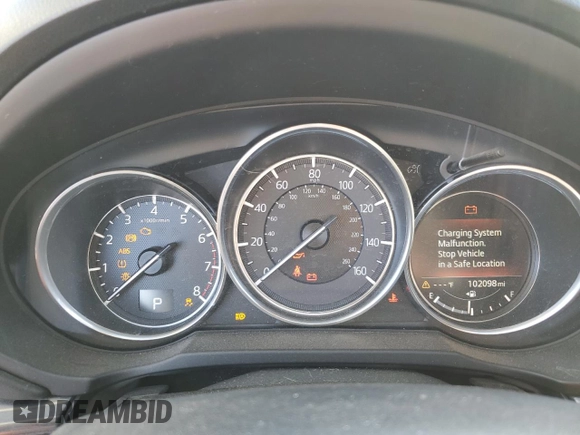 2018 Mazda CX-5 Grand Touring with VIN JM3KFBDM9J0323388, listed as a Copart auction lot 47628135 with 102,098 mi miles and Salvage Title. Bid and sale history available at carsss.com. Image 9.