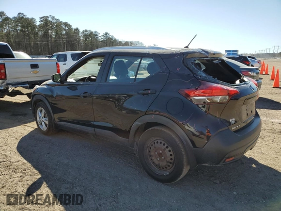 2019 Nissan Kicks SV with VIN 3N1CP5CU6KL533063, listed as a Copart auction lot 48468135 with 18,557 mi miles and Salvage Title. Bid and sale history available at DreamBid. Image 2.