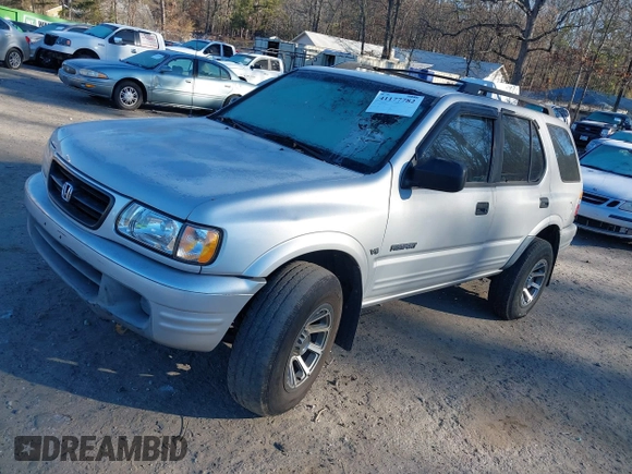 2000 Honda Passport LX with VIN 4S6CK58W4Y4415990, listed as a IAAI auction lot 41177782 with 242,583 mi miles. Bid and sale history available at carsss.com. Image 2.